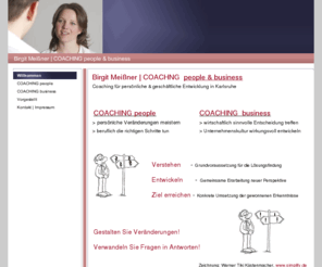 birgit-meissner.com: Birgit Meißner | COACHING people & business | Coaching und Consulting in Karlsruhe - Durlach
Coaching, Birgit Meißner, Coaching Karlsruhe, Coaching Meißner, Unternehmensentwicklung, Unternehmensberatung, Persönlichkeitsentwicklung, Birgit, Meißner