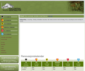 hallingdalrenovasjon.no: Hallingdal Renovasjon
Hallingdal Renovasjon er et interkommunalt selskap for avfallshåndtering i Hallingdal