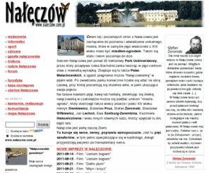 naleczow.com.pl: Internetowy Serwis  Nałęczowa
Internetowy Serwis Nałęczowa przygotowany z myślą o turystach i mieszkańcach miasta i okolic.