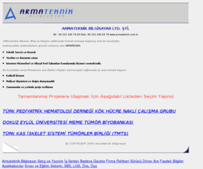 ulusalveritabani.com: Armateknik Ulusal Veri Tabanları Projeleri
