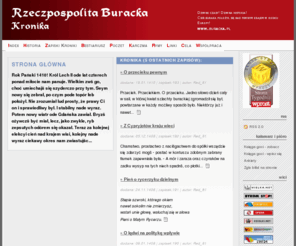 buracka.pl: Rzeczpospolita Buracka. Kronika. Index
Kronika Roku Pańskiego 1405