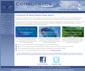 cottagewebs.co.uk: Web Design Agency - Bognor Regis - West Sussex - Web Design and E-commerce Solutions - Cottagewebs
Cottagewebs Web Design Agency create bespoke websites and online ecommerce shops for a range of different businesses in the UK and overseas.