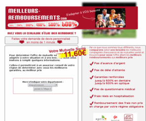 meilleurs-remboursements.com: Mutuelle - santecomp - Comparateur de Mutuelles et Assurances santé
Mutuelle - santecomp -  Devis comparatif de mutuelles sante : grand choix entre mutuelle et assurance complementaire sante 