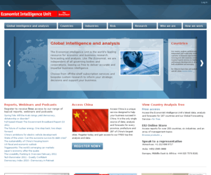 eiu.com: Economist Intelligence Unit
