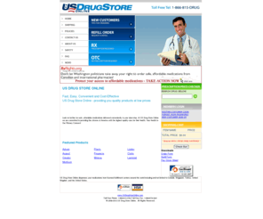 myusdrugstoreonline.com: US Online Drugs Store with Lowest Costs
usdrugstoreonline.com is an online US pharmacy drug store providing you safe, quality products at low prices with our affordable fully licensed pharmacy.