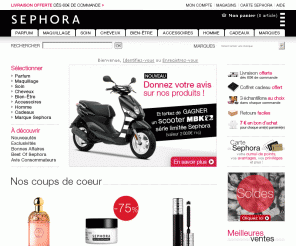 sephora.fr: Sephora: Parfum, maquillage, cosmétique, produits et conseils beauté. La parfumerie en ligne
