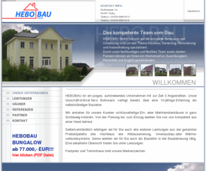 hb-bau.info: HEBOBAU Das kompetente Team vom Bau
