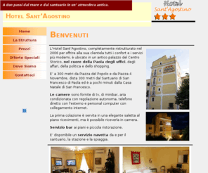 hotelsantagostino.net: Hotel Sant'Agostino - Home Page
Hotel Sant'Agostino, Paola, Cosenza