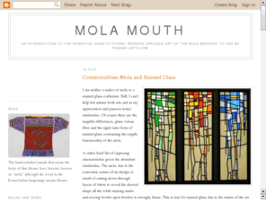 molamouth.com: MolaMouth.com: Introduction to the Art of the Mola
Introduction to the Kuna Indian art of mola making