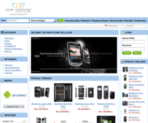 one-cellular.com: One Cellular - Communicating People
ponsel , HP murah , blackberry , nokia , hp cina , blackberry murah , berindo 