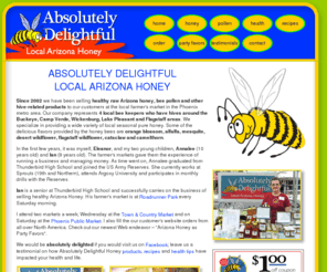localazhoney.com: Absolutely Delightful Honey
Absolutely Delightful Local Arizona Honey