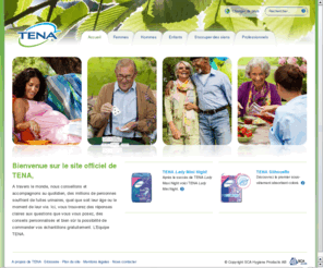 tena.fr: TENA, solutions pour fuites urinaires : faites confiance au N°1 - TENA
TENA accompagne au quotidien, des millions de personnes ayant des fuites urinaires, concernées par l'incontinence ou s’occupant d’un proche. Vous trouverez des réponses claires aux questions que vous vous posez sur l’incontinence, les fuites urinaires,...