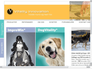 vitalityinnovation.com: Vitalityinnovation.no
Joomla! - dynamisk portalmotor og publiseringssystem