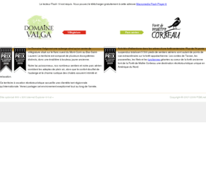 domainevalga.com: Domaine Valga et  Forêt de Maître Corbeau : auberge, centre de villégiature, parc de sentiers aériens dans les arbres, hébertisme, parcours d'aventure
Situé dans le Bas-Saint-Laurent près de Rimouski, Domaine Valga est un centre de villégiature au milieu de la nature avec auberge et chalets rustiques. La Forêt de Maître Corbeau est un parc de sentiers aériens dans les arbres communément appelé : hébertiste. Le parc possède la plus longue tyrolienne au Québec.