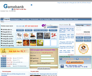 gamebank.vn: Gamebank - Trang chủ - Sàn giao dịch Game Online Việt Nam
Kênh thông tin game và ý kiến game thủ Việt Nam