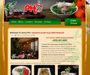 jennypho.com: Welcome To Jenny Pho
Jenny Pho: Authentic Vietnamese restaurant serving Vietnamese food, Thai, and Pho in Issaquah, WA. Celebrating one year in Issaquah -- order online today! Continue reading →