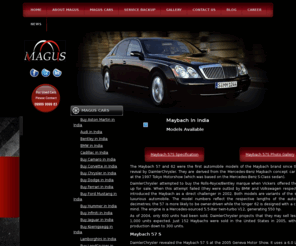 maybachinindia.com: Maybach in India
Import Maybach cars in India.