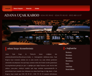 adanaucakkargo.com: Adana Kargo| Uçak Kargo | Uçak Kurye | 0216 352 58 62
    