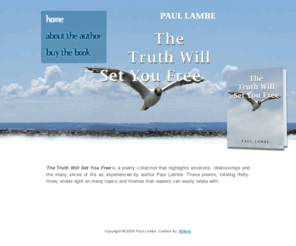 paullambe.com: The Truth Will Set You Free by Paul Lambe
