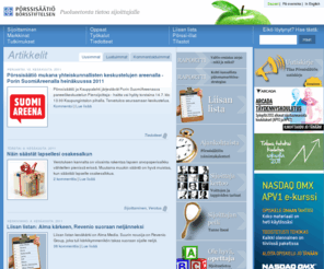 porssisaatio.fi: Pörssisäätiö – Puolueetonta tietoa sijoittajalle
