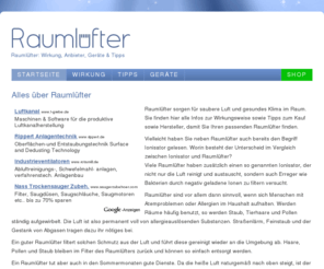 raumluefter.com: Ξ  Raumlüfter – mit Wärmerückgewinnung, Wärmetauscher
Günstige Raumlüfter auch mit Wärmerückgewinnung oder Wärmetauscher kaufen: Wirkungsweise, Herteller und Tipps für Ihren Raumlüfter. Jetzt informieren!