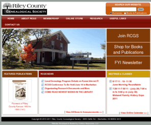 rileycgs.com: Riley County Genealogical Society
Riley County Genealogical Society