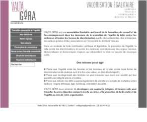 valtagora.org: Valta Göra
VALTA GÖRA est une association loi 1901 qui vise à promouvoir l’égalité entre les femmes et les hommes, la défense des droits des femmes et la lutte (...)