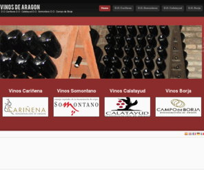 vinosdearagon.net: Vino de Aragon | Vinos Cariñena | Vinos Somontano | Vinos Calatayud | Vinos Campo de Borja
Vinos de Aragón con denominación de origen, D.O. Cariñena, D.O. Somontano, D.O. Calatayud y D.O. Campo de Borja, Bodegas, Variedades, Añadas