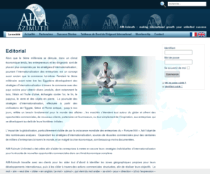 aim-azimuth.com: Editorial
AIM Azimuth Unlimited vous donne les clefs de la réussite à l'international !