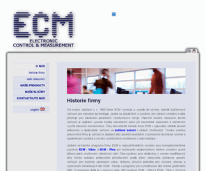 ecm-cz.com: ECM - Měřící systémy pro stavebnictví
ECM s.r.o. - výzkum, vývoj, výroba, servis měřicích zařízení pro stavební firmy a geotech. laboratoře. Kompaktometry, zařízení: rázová a statická zatěžovací zkouška, měření únosnosti zemních kotev, elektron. snímání pro CBR a měřiče parametrů vibračních strojů.