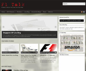 f1talk.co.uk: F1 Talk
F1Talk.co.uk Formula 1 for the fans, by the fans!