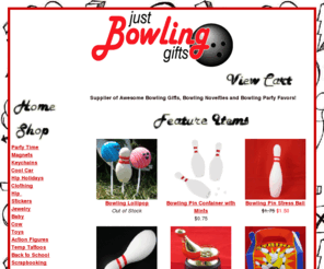 thebowlingshow.com: Bowling Party Favors, Bowling Novelties and More..
bowling party favors, bowling novelties, bowling collectibles, bowling themed