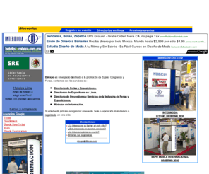 direxpo.org: Directorios de Expositores, Ferias, Exposiciones, Proveedores
Lider en el desarrollo y publicacion de directorios de Expositores para Ferias y Exposiciones, DirExpo, Sistemas de informacion y sistemas de registro para ferias, exposiciones y convenciones, Pantallas informativas, modulos de informacion.