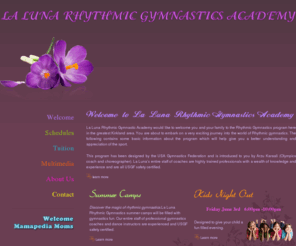 lalunagym.com: LA LUNA - Rhythmic Gymnastics Academy
La Luna Rhythmic Gymnastics Academy