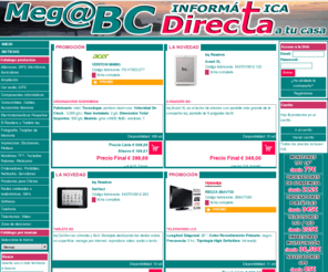 megabc.com: www.megabc.com - La botiga   GRAN del Pallars
Botiga online de informàtica, accesoris, consumibles, ordinadors, portàtils ...