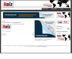 restaurantescolombianos.es: RESTAURANTES COLOMBIANOS
RESTAURANTES COLOMBIANOS