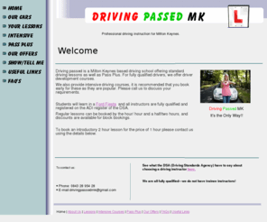 driving-passed-mk.com: Driving Passed MK
Professional Driving Instruction for Milton Keynes