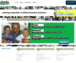 fathersincluded.org: Home - Dads Included
sharing expertise in father-inclusive practice