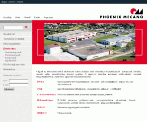 phoenix-mecano.hu: Phoenix Mecano
Phoenix Mecano Kekcskemét KFT.