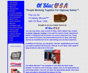 safetyminute.org: Ol'Blue, USA - A Safety Minute
Ol' Blue USA A Safety Minute