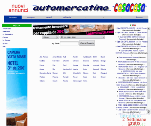 automercatino.com: automercatino Europa/Europe - auto/moto listino nuovo e usato, occasioni usato annunci gratuiti
Auto e moto sito web, annunci usato auto e moto gratuiti per privati e concessionari, occasioni e km 0; listino auto e moto, camper e caravan, novit, anteprime, prove su strada