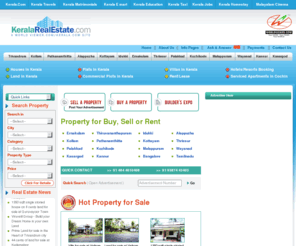 realtyhyderabad.com: KeralaRealEstate, Kerala property, Kerala properties, Kerala land, Villas in Ernakulam,  Flats in Ernakulam
kerala real estateKerala has rightly earned the sobriquet ‘God’s Own Country’ for many reasons but mainly on account of its natural lush green settings and scenic landscape. The State has also attained a unique status on account of making it to the list of the top must-see global destinations.