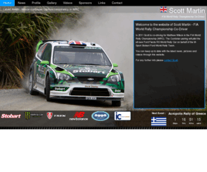 scottmartin.co.uk: Scott Martin - FIA World Rally Championship Co-Driver
Scott Martin - FIA World Rally Championship Co-Driver