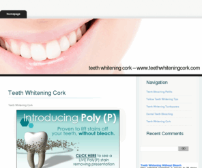 teethwhiteningcork.com: Teeth Whitening Cork – www.teethwhiteningcork.com
The one potential teeth whitening cork, the system that can put an end to endless dental teeth bleaching sessions, is MalibuBright. This system is a teeth white