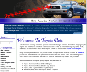 toyotatruckpart.com: Toyota Car Parts
