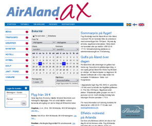 airaland.com: Air Åland
AirÅland flyger mellan Mariehamn, Helsingfors och Stockholm, boka resor direkt på våran hemsida