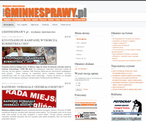 gminnesprawy.pl: GMINNESPRAWY.pl - wydanie internetowe
GminneSprawy.pl - wydanie internetowe. Niezależny bezpłatny miesięcznik mieszkańców Gminy Węgliniec.