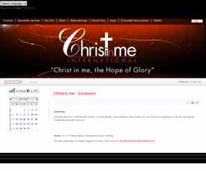 christinme-international.com: Visie
The midweek teaching and enrichment groups.