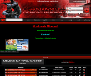 cs-mordownia.pl: Serwery CS 1.6 Counter-Strike Steam & Non Steam NS - Serwery Cs 1.6  ::
