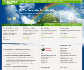 drweb-av.de: Dr.Web ® — innovative IT-Sicherheitslösungen.
Rundumschutz vor Internet-Bedrohungen.
Doctor Web ist ein russischer Anbieter hauseigener IT-Sicherheitslösungen und Marktführer im Bereich Managed Security Services für IT-Provider. Das Unternehmen ist auch mit Dr.Web Antivirus-Service ein Pionier im russischen SaaS-Markt. Dr.Web Antivirensoftware wird seit 1992 entwickelt